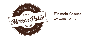 Premium Marron-Purée für bestes Vermicelles von Rud.Moser AG Siselen